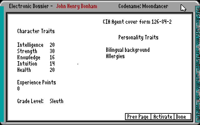Character Creation