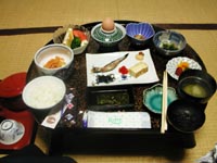 Japan, Akita, Yokote, Hiragen Ryokan - a traditional Japanese inn.  Cold in the winter!