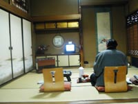 Japan, Akita, Yokote, Hiragen Ryokan - a traditional Japanese inn.  Cold in the winter!