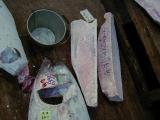 Picture from Tokyo's Tsukiji Wholesale (Fish) Market - click for a blowup and maybe some useful information.