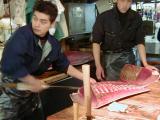 Picture from Tokyo's Tsukiji Wholesale (Fish) Market - click for a blowup and maybe some useful information.
